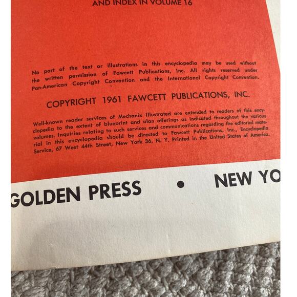 Mechanix Illustrated How-To-Do-It Encyclopedia Volume 2 1961 Golden Press Book - Picture 4 of 4